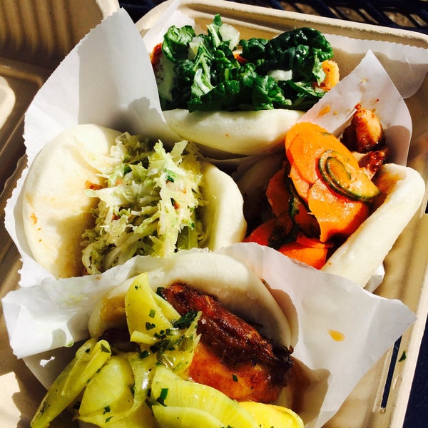 The Steamed Bao are delicious.  Great mix of tasty protein, flavorful veggies and sauces.  All are worth trying.