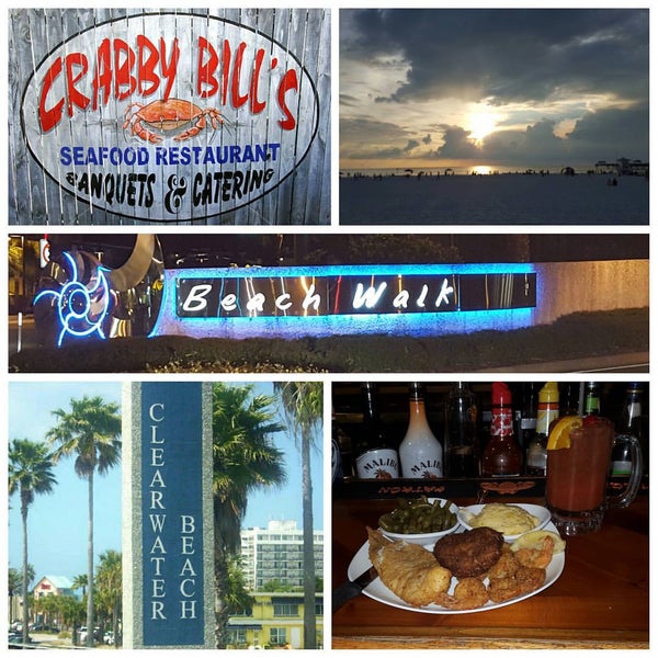 Photo taken at Crabby Bill&#39;s Clearwater Beach by Christian B. on 9/7/2015