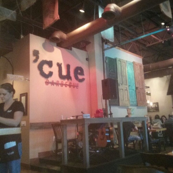Photo taken at &#39;Cue Barbecue by Jason G. on 7/21/2013