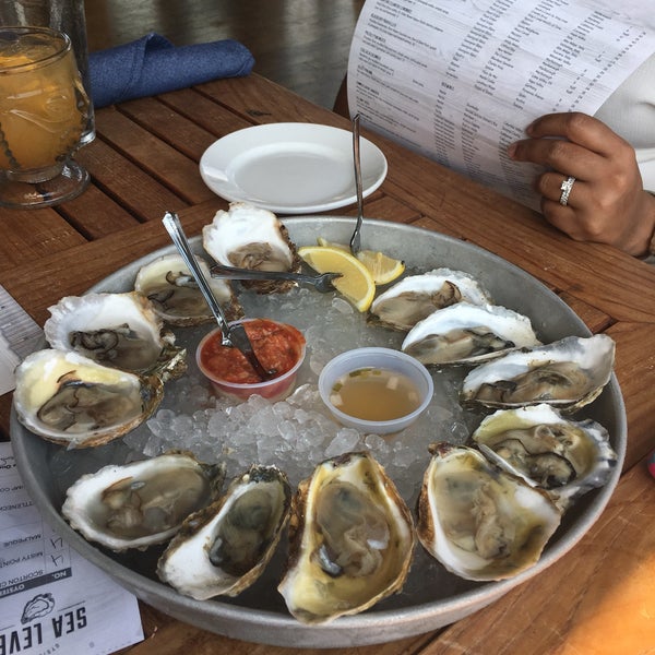 Photo taken at Sea Level Oyster Bar by Brad on 9/5/2017