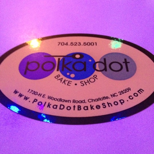 Photo taken at Polka Dot Bake Shop by Lee R. on 11/17/2012