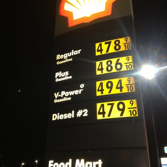 Photo taken at Shell by Greg on 10/22/2012