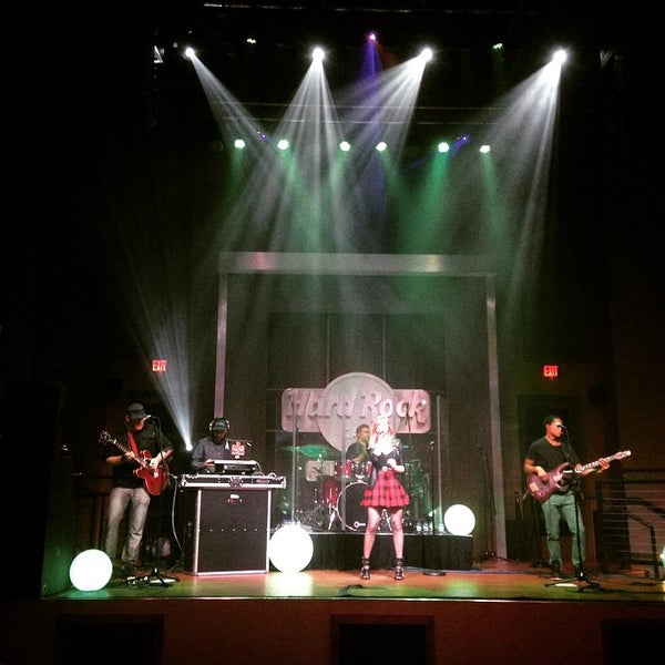Photo taken at Hard Rock Cafe Four Winds by Aaron H. on 3/15/2015
