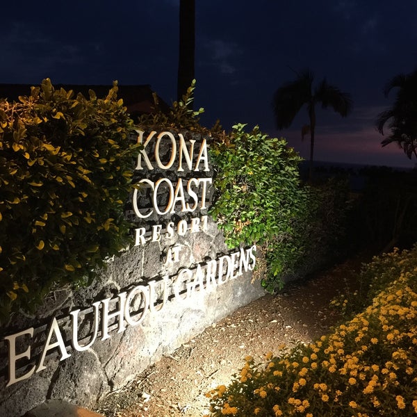 Photo taken at Kona Coast Resort by WorldTravelGuy on 8/1/2015