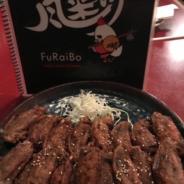 Photo taken at FuRaiBo Teba-Saki Chicken by WorldTravelGuy on 8/16/2017