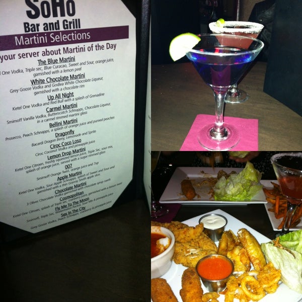 Foto tirada no(a) SoHo Bar And Grill por Regine J. em 3/15/2013
