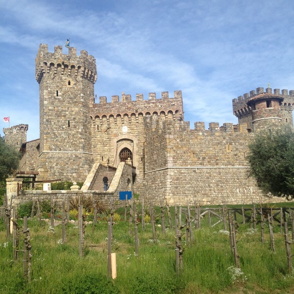 Photo taken at Castello di Amorosa by Rich V. on 4/13/2013