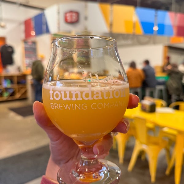 Photo taken at Foundation Brewing Company by Angela W. on 10/22/2023