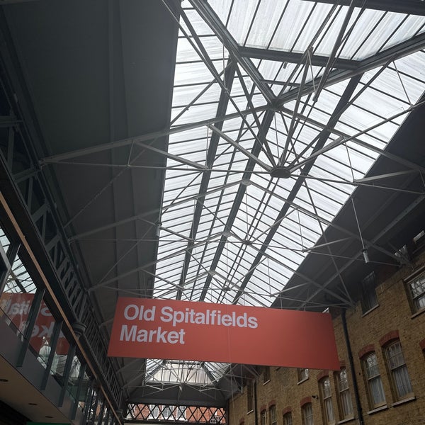 5/8/2023 tarihinde Seelan G.ziyaretçi tarafından Old Spitalfields Market'de çekilen fotoğraf