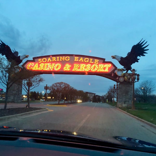Photo taken at Soaring Eagle Casino &amp; Resort by Monica on 4/26/2019