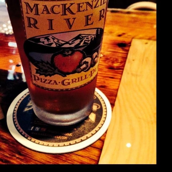 Photo taken at Mackenzie River Pizza, Grill, and Pub by James W. on 12/13/2013