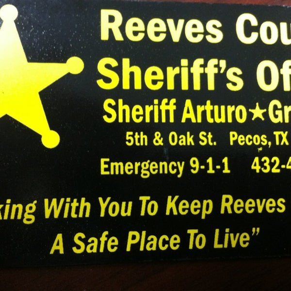 Introducir 43+ imagen reeves county sheriff's office Abzlocal.mx