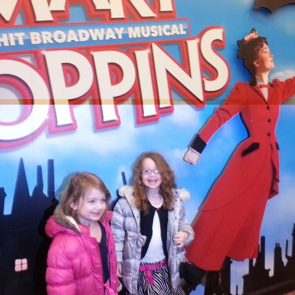 Photo taken at Disney&#39;s MARY POPPINS at the New Amsterdam Theatre by Jennifer C. on 2/16/2013