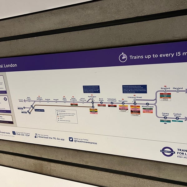 Heathrow Terminals 2 & 3 Railway Station (HXX) 22 tips from 10334