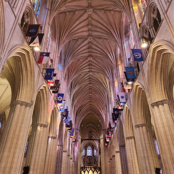 Photo taken at Washington National Cathedral by Renee I. on 2/7/2023