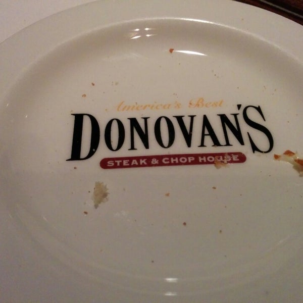 Photo taken at Donovan&#39;s Steak &amp; Chop House by Brent on 4/12/2014