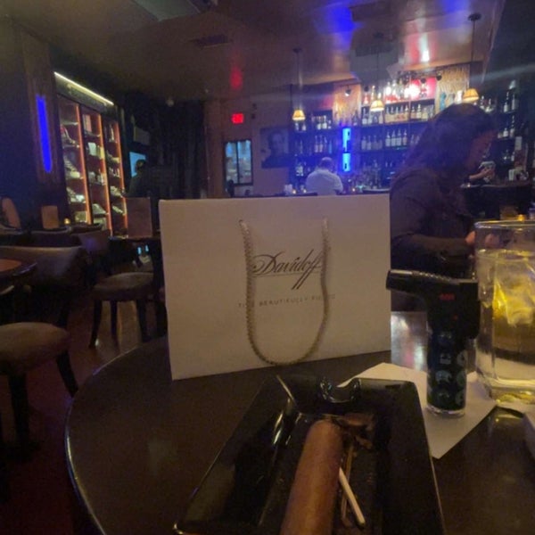 Photo taken at SoHo Cigar Bar by SA on 10/29/2023