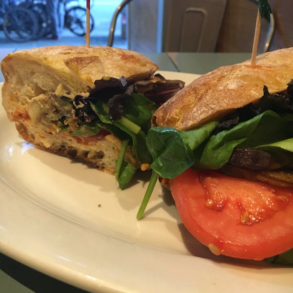 The Mediterranean Vegan sandwich is a must have. I go out of my way to get it!