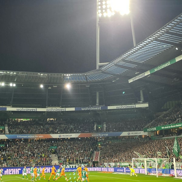 Photo taken at Wohninvest Weserstadion by phil h. on 10/7/2023