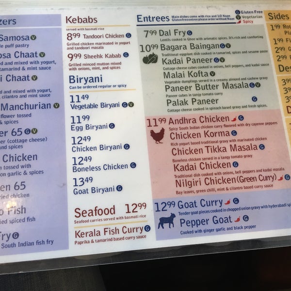 Paradise Biryani Pointe Indian Restaurant in Atlanta