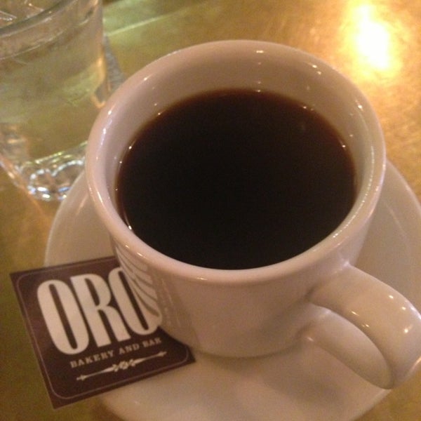 Photo taken at Oro Bakery and Bar by Dorina Y. on 3/31/2013