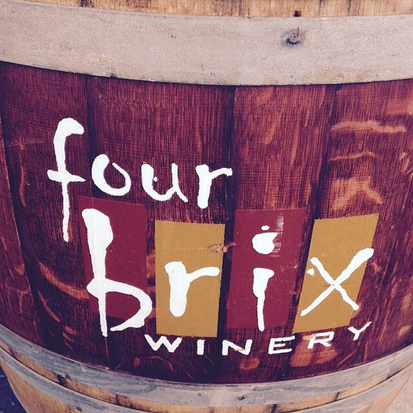 Photo taken at Four Brix Winery and Tasting Room by Gary S. on 12/5/2014