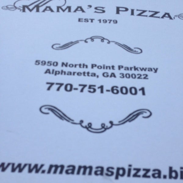 รูปภาพถ่ายที่ Mama&#39;s Pizza โดย Shareka C. เมื่อ 9/9/2014