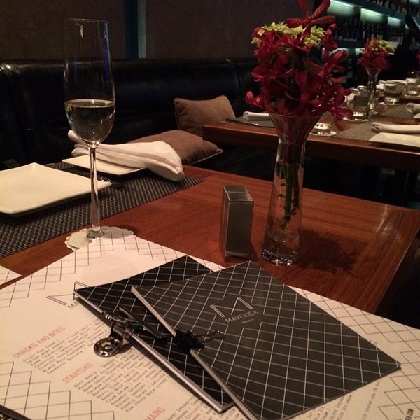 Photo taken at Le Maverick Restaurant &amp; Bar by Prada~* on 6/25/2014