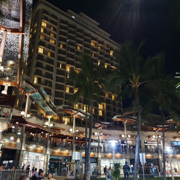 Photo taken at Waikiki Beach Walk by Ágnes U. on 10/15/2019
