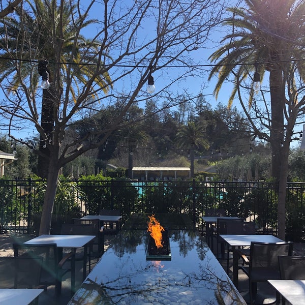 Photo taken at Solbar at Solage Calistoga by Jeanne A. on 2/19/2019