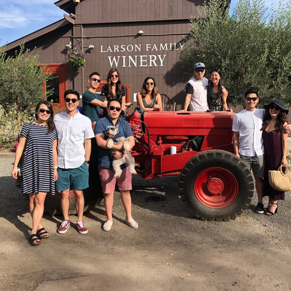 11/4/2018 tarihinde Jeanne A.ziyaretçi tarafından Larson Family Winery'de çekilen fotoğraf