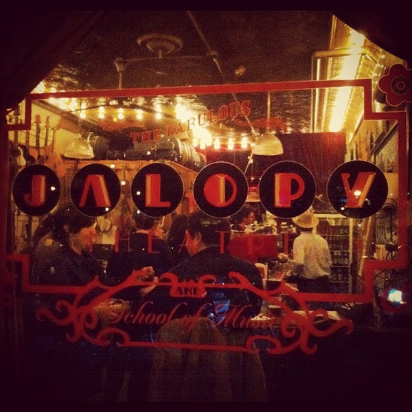 Photo taken at Jalopy Theatre and School of Music by Robert S. on 10/15/2012