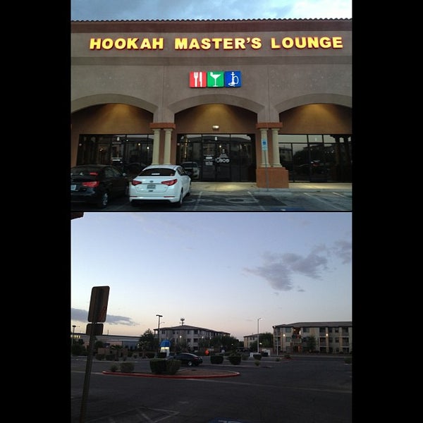 4/16/2013 tarihinde Garrett Y.ziyaretçi tarafından Hookah MASTER&#39;s Lounge ™'de çekilen fotoğraf