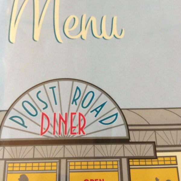 Photo taken at Post Road Diner by Margie R. on 3/3/2013