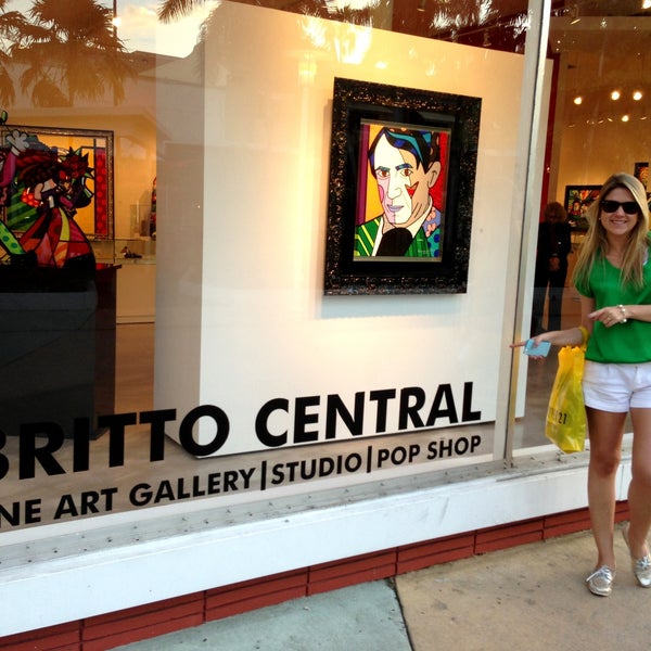 Photo taken at Britto Central Gallery by Alan F. on 5/8/2013