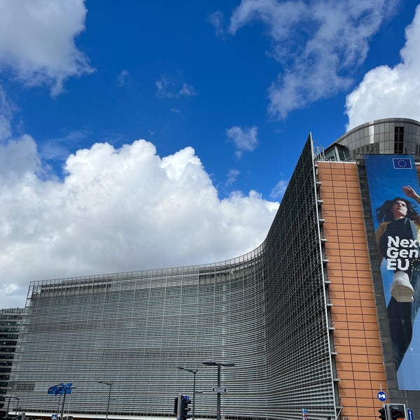 Photo taken at European Commission - Berlaymont by Yann H. on 9/8/2022