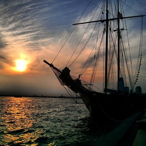 Photo taken at Clipper City Sailboat by andre r. on 8/21/2014