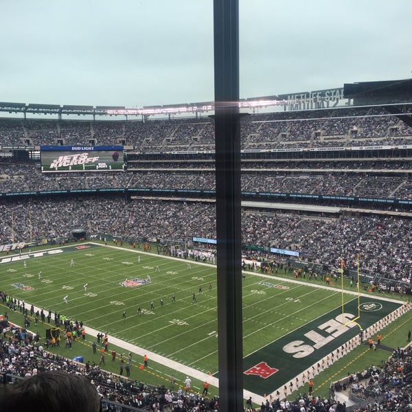 Photo taken at MetLife Stadium by Amanda G. on 10/2/2016