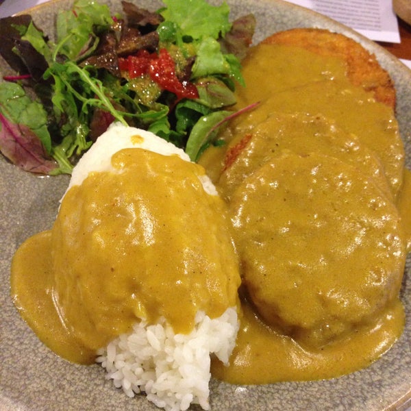 Try the yasai katsu curry