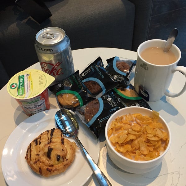 Photo taken at Aer Lingus Lounge by Vincent M. on 12/29/2018