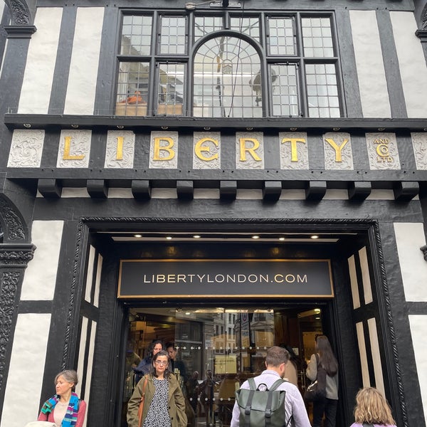 Photo taken at Liberty of London by Vincent M. on 10/22/2022