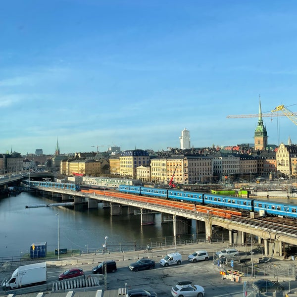 Photo taken at Hilton Stockholm Slussen by Vincent M. on 3/11/2022