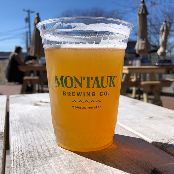 Photo taken at Montauk Brewing Company by Sam M. on 4/6/2021