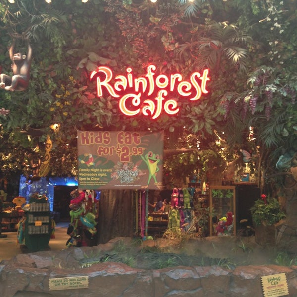 Rainforest cafe burlington massachusetts