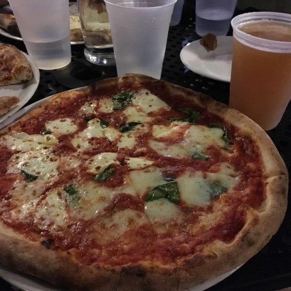 Photo taken at Andolini&#39;s Pizzeria Sliced Blue Dome by Bill D. on 6/11/2016