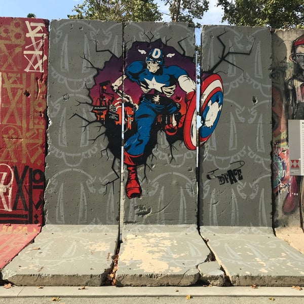 Berlin Wall Segments Miracle Mile 5900 Wilshire Blvd