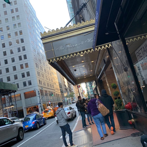 Photo taken at The Roosevelt Hotel by Danielle on 11/4/2018