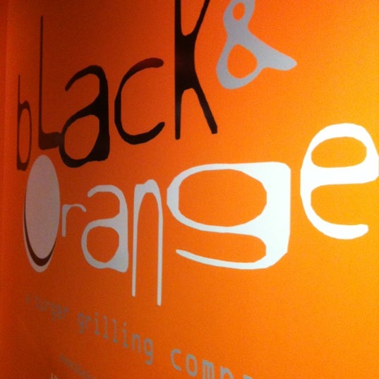 Photo taken at Black &amp; Orange by Olivia D. on 9/14/2012