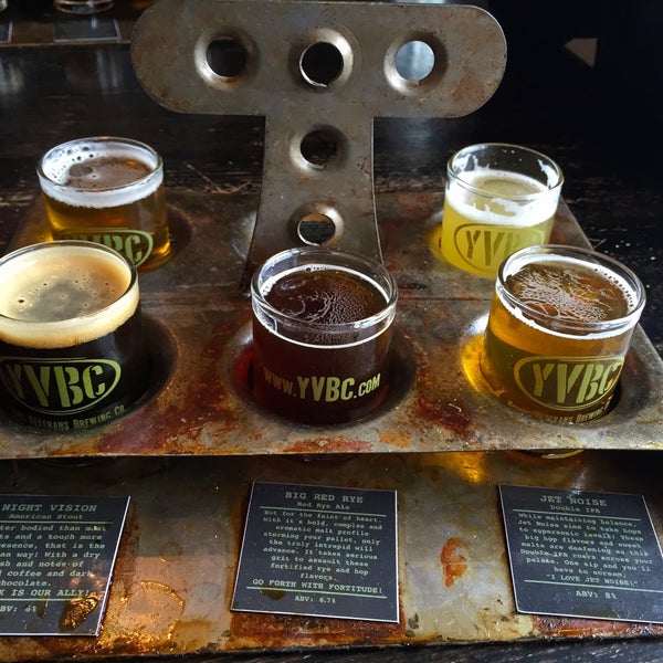 Photo taken at Young Veterans Brewing Company by David S. on 3/28/2015