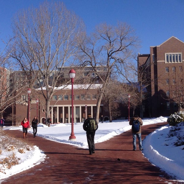 Снимок сделан в Daniels College of Business пользователем Ed O. 1/23/2014